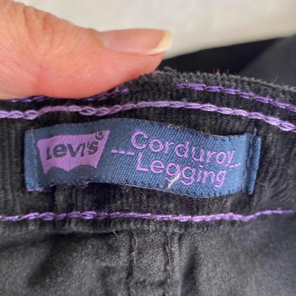 Levi’s Corduroy Leggings Size 10 - Picture 8 of 8